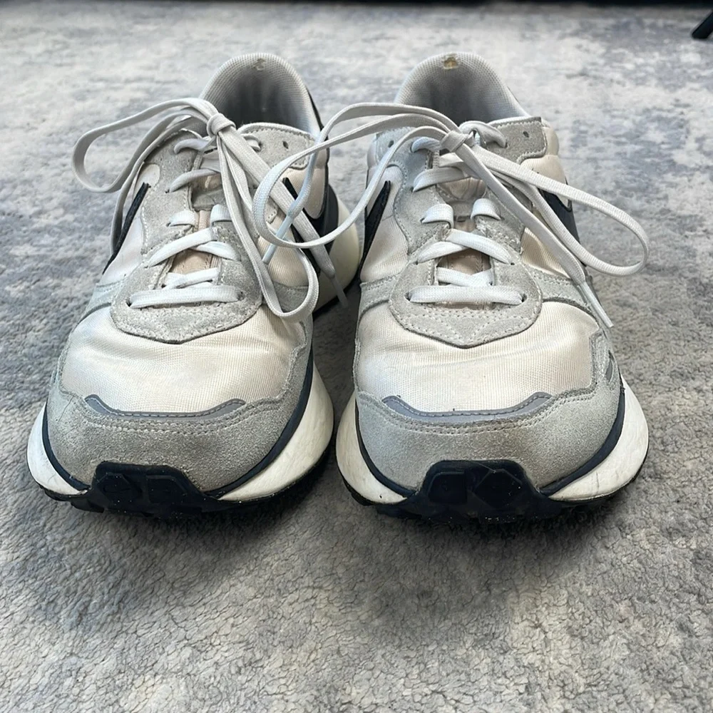 Nike Phoenix Waffle Sneakers Athletic Shoes White Sanddrift Black Womens 9.5 - Picture 4 of 15